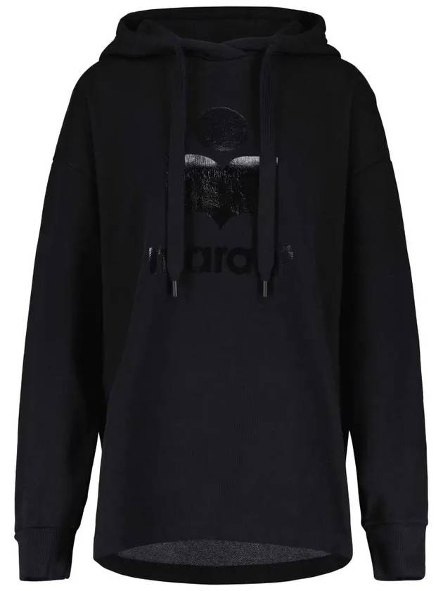 Marly Logo Hoodie Black - ISABEL MARANT - BALAAN 2