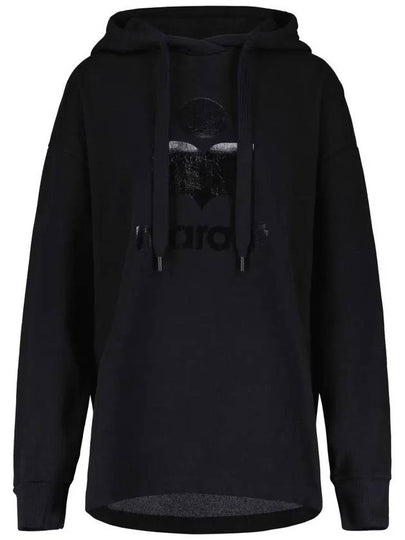 Marly Logo Hoodie Black - ISABEL MARANT - BALAAN 2