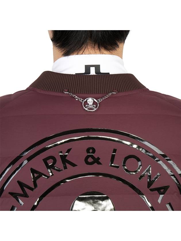 Golf Indie Stretch MLM 2D AC08 BURGUNDY Men s Padded Long Sleeve Sweatshirt - MARK & LONA - BALAAN 8