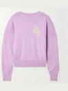 Marisans Logo Knit Top Light Purple - ISABEL MARANT - BALAAN 2