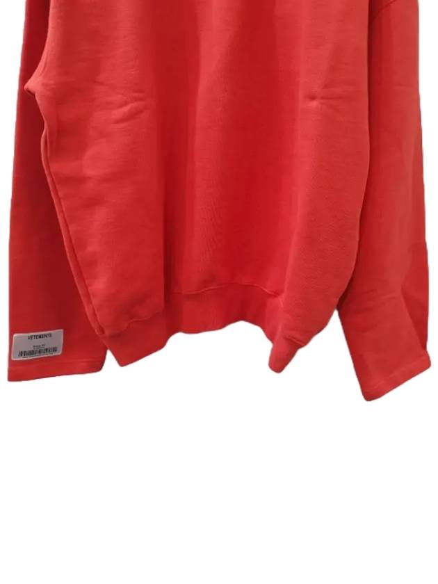 Open Shoulder Sweater Red - VETEMENTS - BALAAN 3