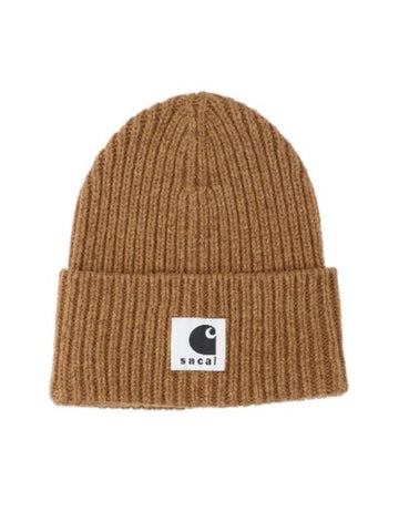 Logo Beanie Beige - SACAI - BALAAN 1