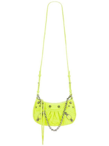 Le Cagol mini chain shoulder bag yellow - BALENCIAGA - BALAAN 1