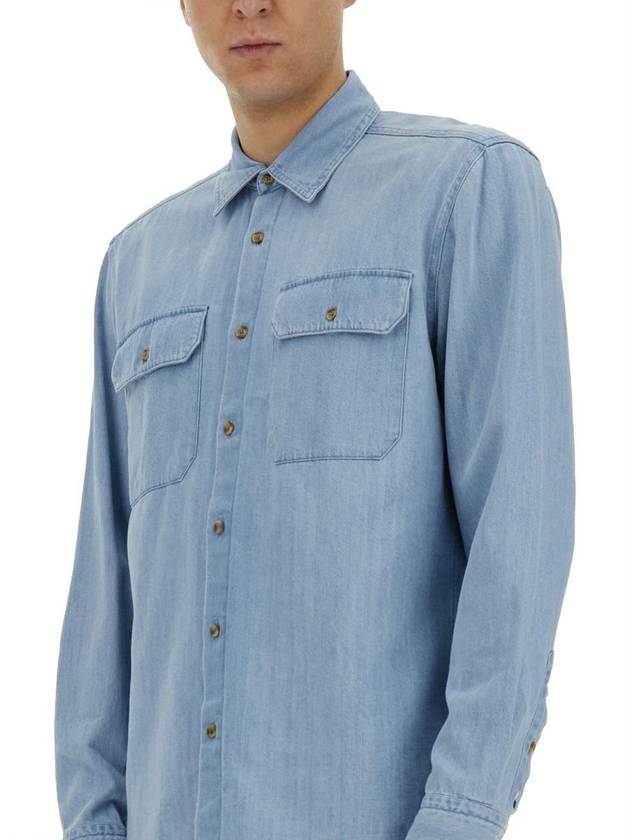 Boss Denim Shirt - HUGO BOSS - BALAAN 4