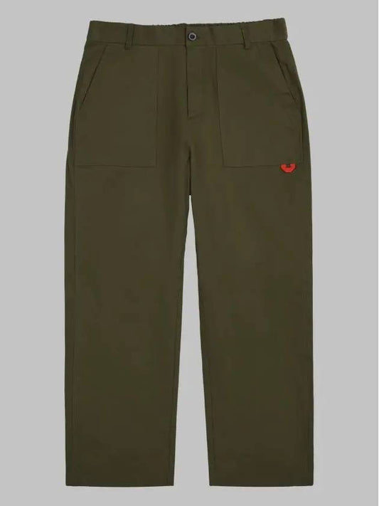 Relaxed Fertig Pants GEE245 301 Khaki - GEECOON - BALAAN 1