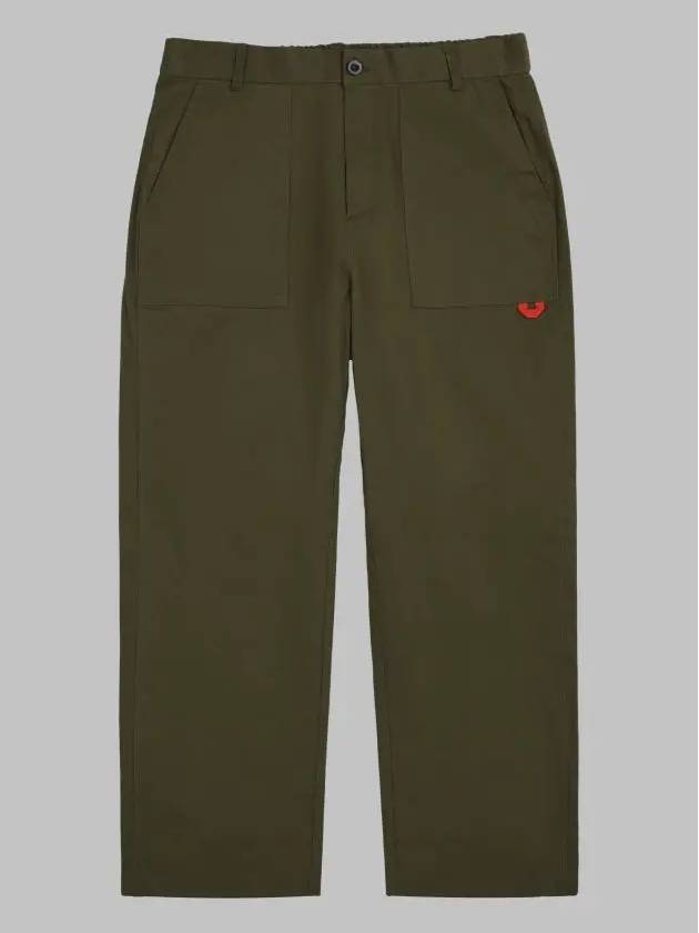 Relaxed Fertig Pants GEE245 301 Khaki - GEECOON - BALAAN 5