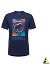 Men's Trovat Short Sleeve T-Shirt Navy - MAMMUT - BALAAN 2
