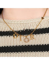 Women's Revolution Necklace Gold - DIOR - BALAAN.