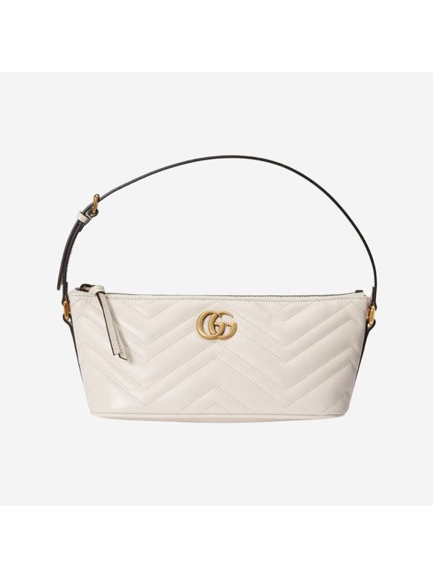 GG Marmont Shoulder Bag White - GUCCI - BALAAN 1