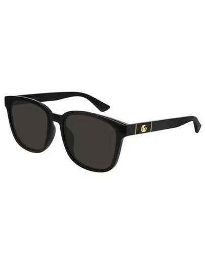 Eyewear Asian Fit Square Sunglasses Black Grey - GUCCI - BALAAN 2