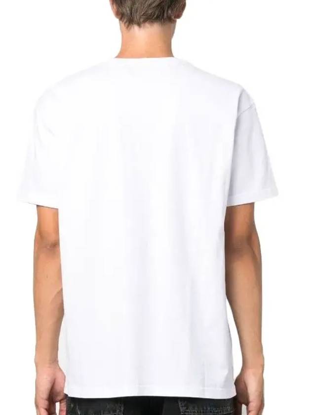 ORB Logo Cotton Short Sleeve T-Shirt White - VIVIENNE WESTWOOD - BALAAN 6