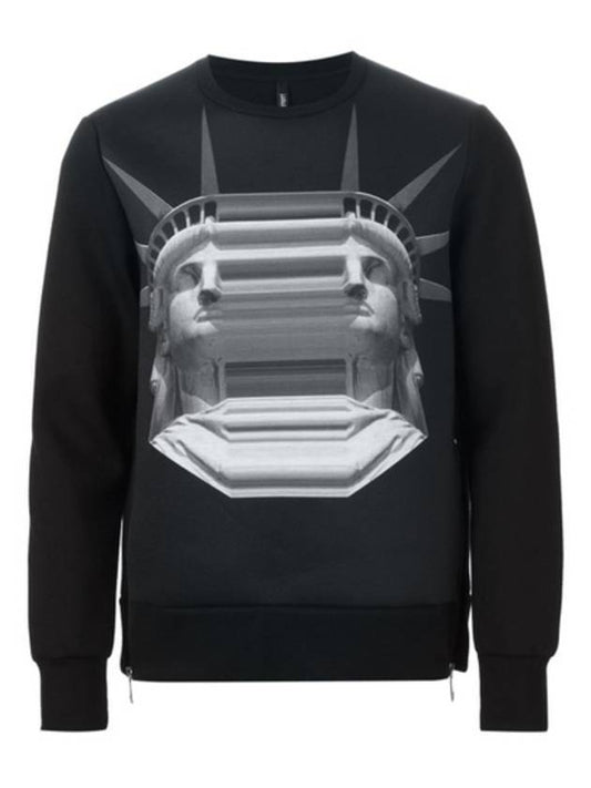 Neoprene Sweatshirt Black - NEIL BARRETT - BALAAN 1