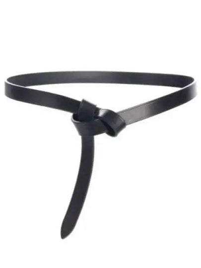 Kirka Leather Belt Black - ISABEL MARANT - BALAAN 2