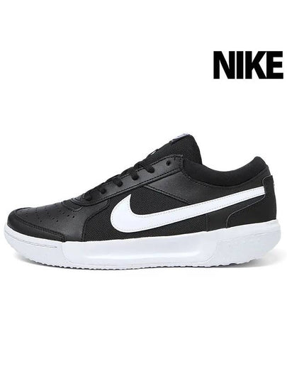 Court Air Zoom Lite 3 Tennis Low Top Sneakers Black - NIKE - BALAAN 2