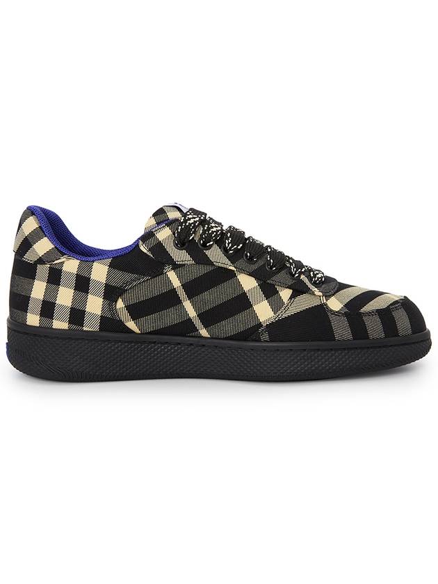 Check Terrace Low Top Sneakers Black - BURBERRY - BALAAN 5