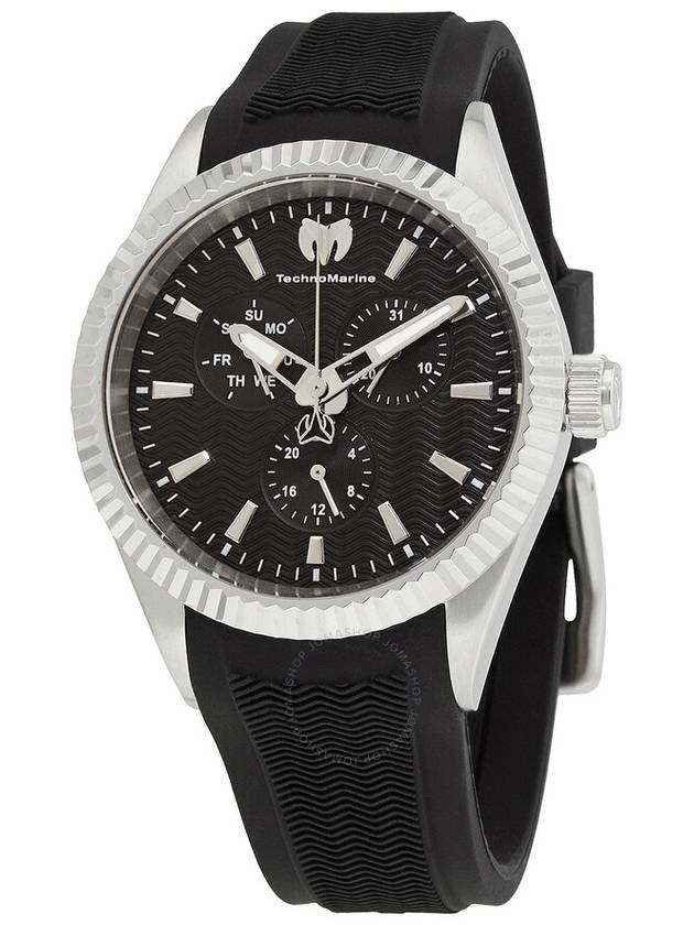 TechnoMarine Sea Quartz Black Dial Men's Watch TM-719022 - TECHNOMARINE - BALAAN 1