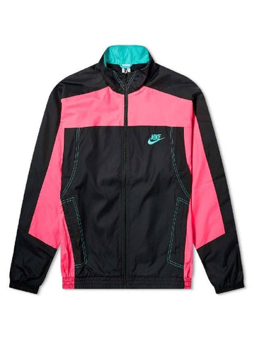 Men's Energy Patchwork Track Jacket Black - NIKE - BALAAN 1