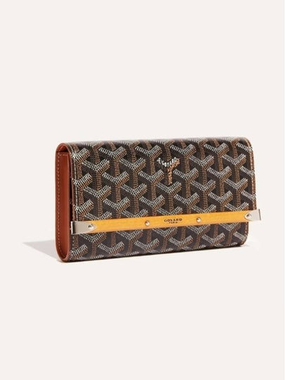 Monte-Carlo Mini Clutch Bag Black Brown - GOYARD - BALAAN 2