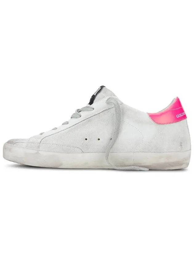 Superstar Suede Low Top Sneakers Pink White - GOLDEN GOOSE - BALAAN 4