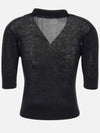 Pablo Knit Top Black - MAX MARA - BALAAN 4