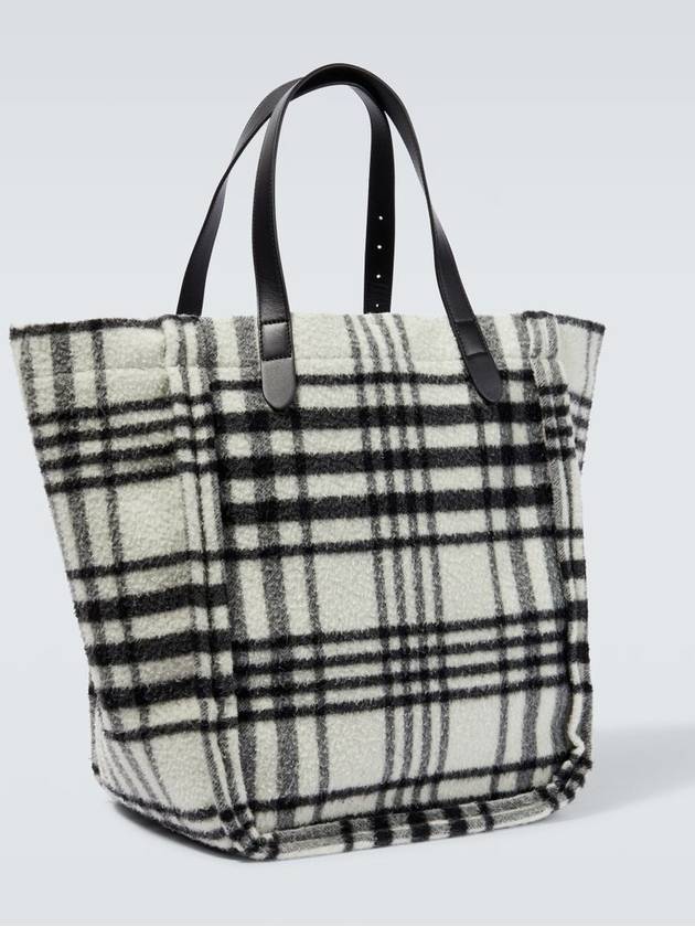 J W Anderson Belt checked tote bag - JW ANDERSON - BALAAN 7