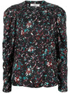 Etoile Black Benson Blouse HT2326 22A037E 01BK - ISABEL MARANT - BALAAN 4