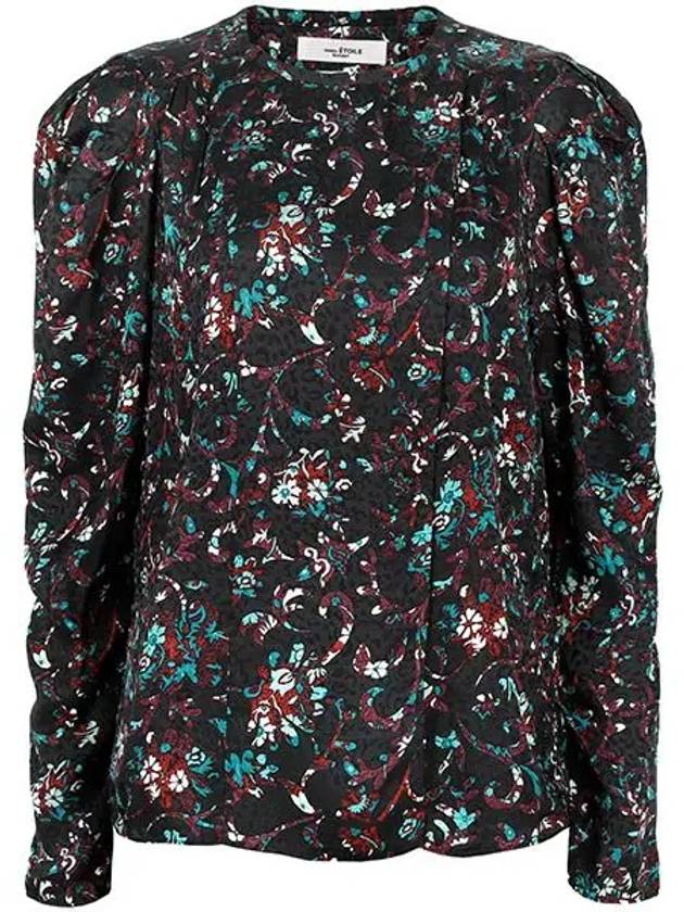 Etoile Black Benson Blouse HT2326 22A037E 01BK - ISABEL MARANT - BALAAN 4