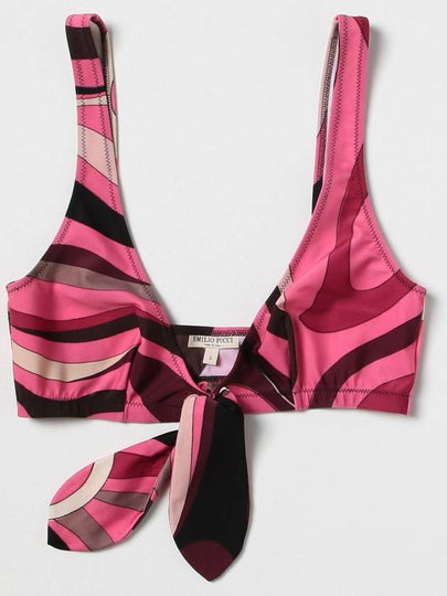 Pucci bikini top in lycra - EMILIO PUCCI - BALAAN 2