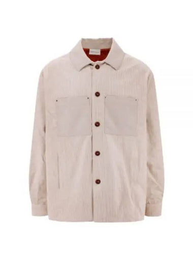 La Surchemise Corduroy BJT141CO015 CREAM corduroy jacket - DROLE DE MONSIEUR - BALAAN 1