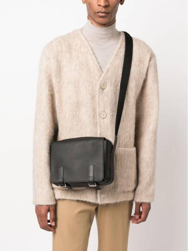 Military Messenger Bag Black - LOEWE - BALAAN 4