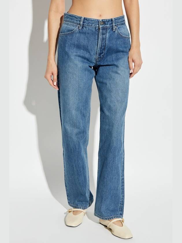 JIL SANDER+ Jeans With Logo, Women's, Blue - JIL SANDER - BALAAN 3