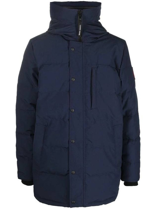 Carson Hooded Padding Parka Atlantic Navy - CANADA GOOSE - BALAAN 2