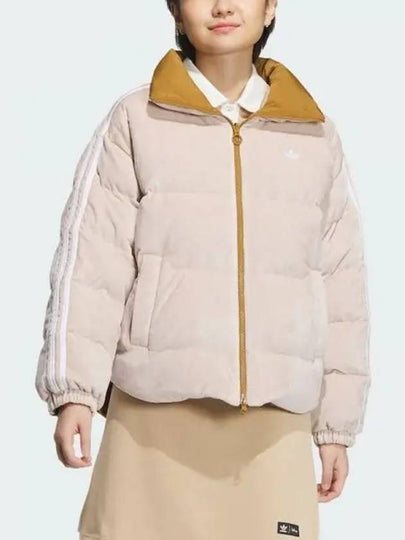 adidas reversible down jacket cream brown IU4836 - ADIDAS - BALAAN 2