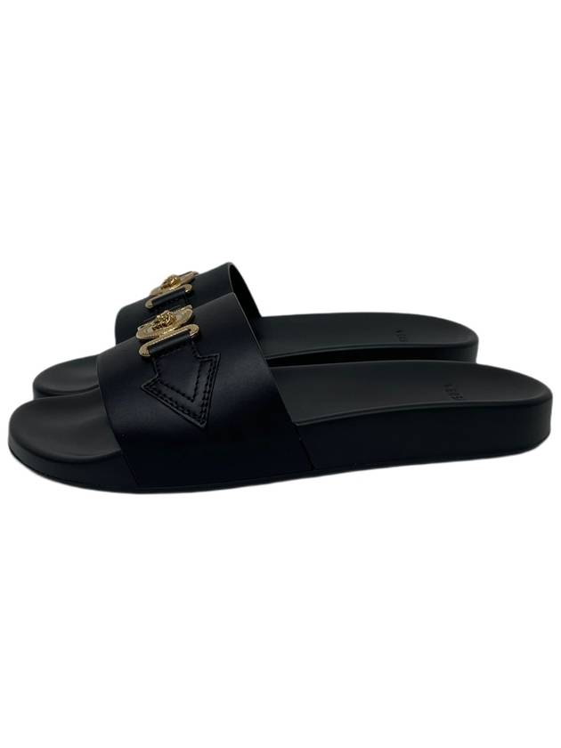 Men's Medusa Biggie Slippers Black - VERSACE - BALAAN 3