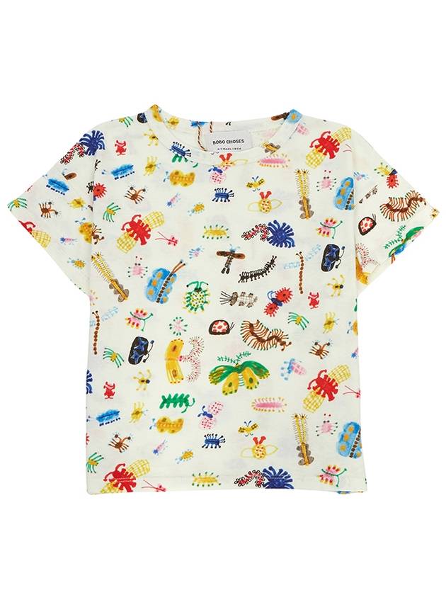 Kids short sleeve t shirt 124AC010 110 - BOBO CHOSES - BALAAN 1