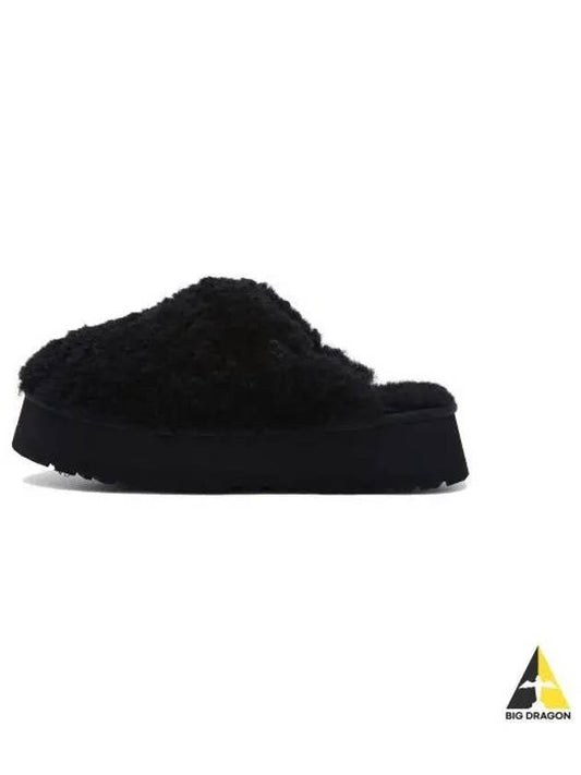 Maxi Curly Platform Slippers Black - UGG - BALAAN 2