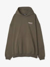 Men's Political Campaign Large Fit Hoodie Khaki - BALENCIAGA - BALAAN 2