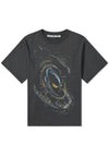 Black Hole Short Sleeve T-Shirt Fade Black - ACNE STUDIOS - BALAAN 1