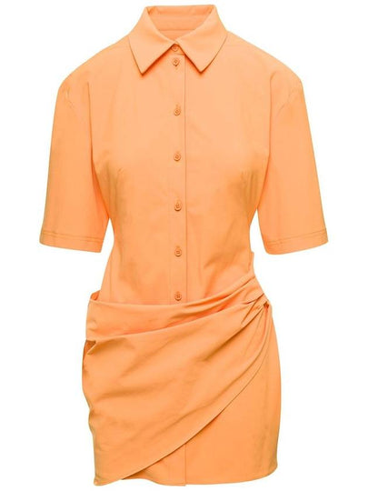 Short Dress 231DR0531084750 Orange - JACQUEMUS - BALAAN 2