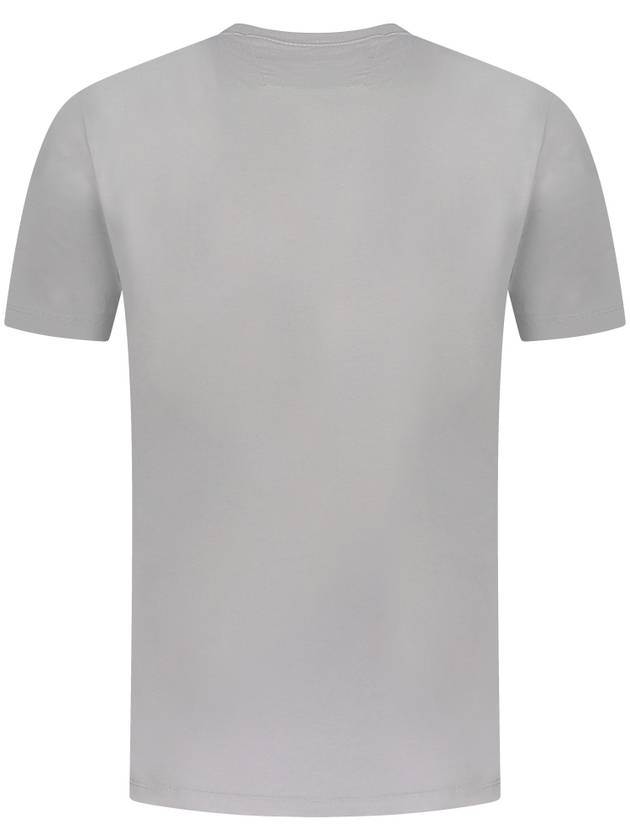 30/1 Jersey Label Style Logo Short Sleeve T-Shirt Grey - CP COMPANY - BALAAN 3