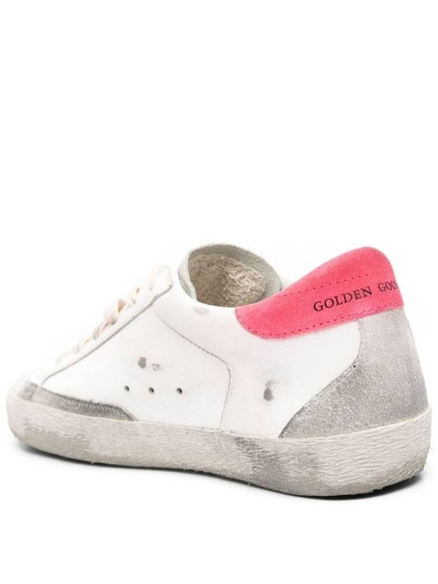 Superstar Low Top Sneakers Pink Silver White - GOLDEN GOOSE - BALAAN 4