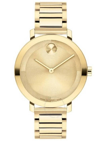 Movado Bold Evolution 2.0 Quartz Gold Dial Ladies Watch 3601104 - MOVADO - BALAAN 1