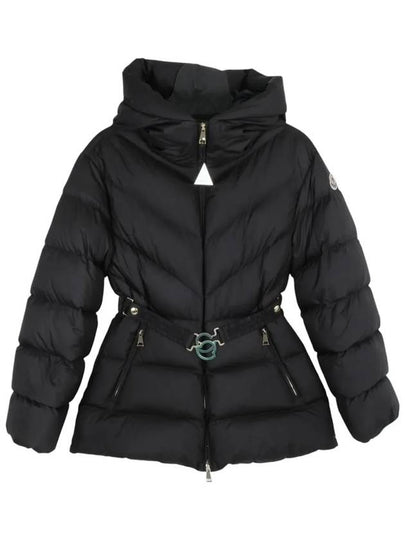 Bros belted padding black - MONCLER - BALAAN 2