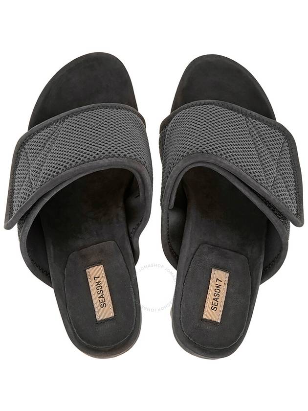 Yeezy Ladies Sandal Graphite 100 Sandal Slide Mesh, Brand Size 35 ( US Size  4.5 ) - YEEZY - BALAAN 3