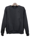 Embroidered Logo Crew Neck Sweatshirt Black - JUUN.J - BALAAN 3