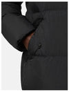 Men's Wappen Patch Crinkle Wraps Long Padding Black - STONE ISLAND - BALAAN 9