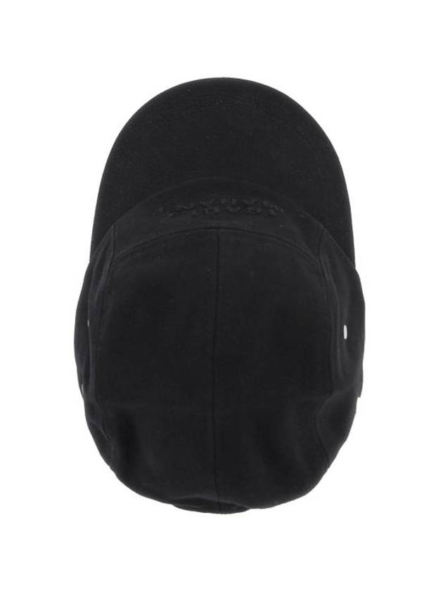 Tedji Ball Cap Black - ISABEL MARANT - BALAAN 3