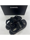 Velcro sandals black G35927 - CHANEL - BALAAN 4