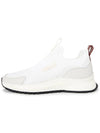 Outline Knit Slip Ons White - BALLY - BALAAN 4