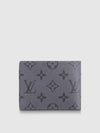 Monogram Eclipse Reverse Slender Half Wallet Grey - LOUIS VUITTON - BALAAN 3